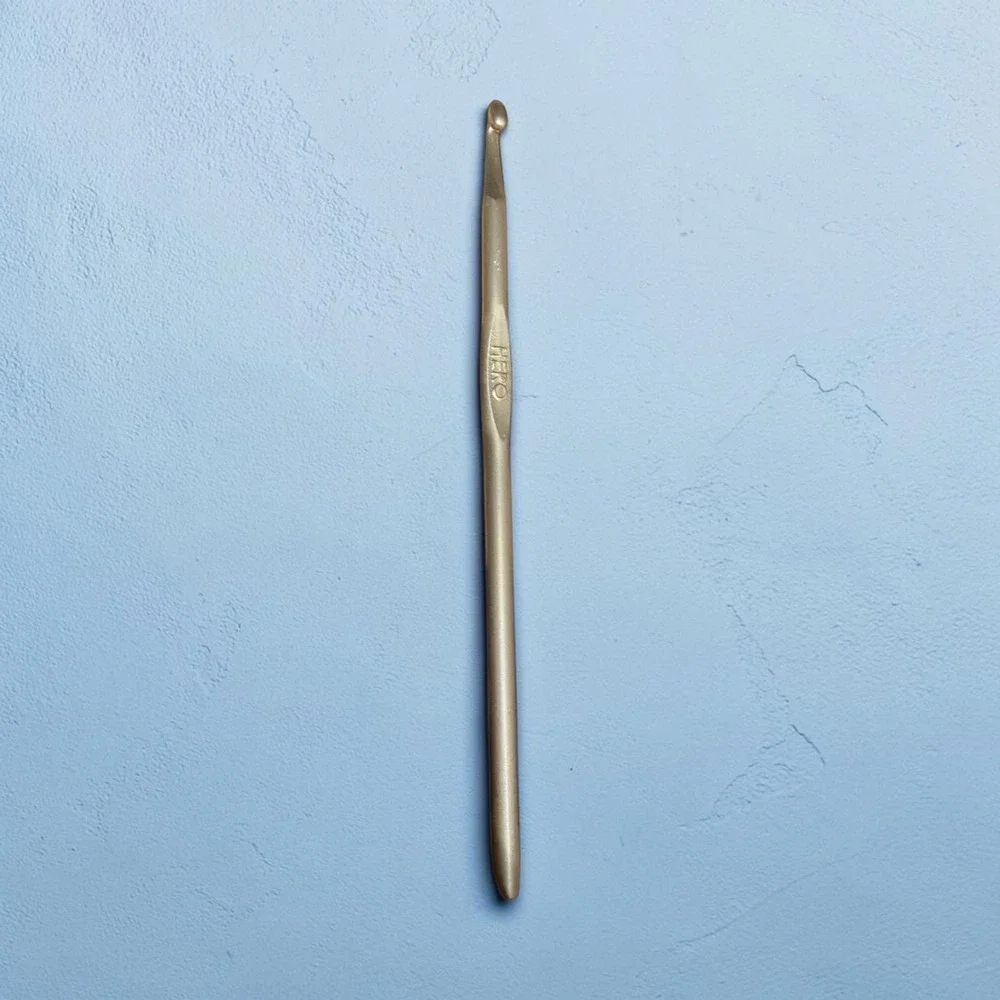 Hero Aluminum Crochet Hook Size G USA